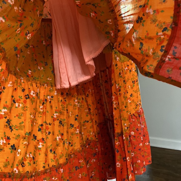 Anthropologie Cotton Maxi Dress Sz XS - Picture 3 of 5